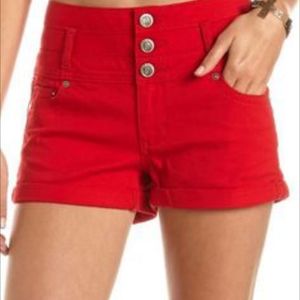 NWT HOT KISS HIGH WAISTED SHORTS